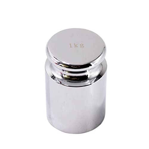 HFS(R) Calibration Weight 1000 Gram M2 Class Chrome Scale Balance Calibration Weight for Digital Scale, Pocket Scale 1KG - Image 1