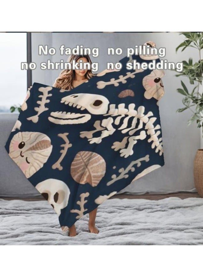 عام بطانية رقيقة من الفانيلا الكرتونية للأطفال والرضع (دافئة ومريحة، ومناسبة للنوم والألعاب) 70 سم * 100 سم - Image 5