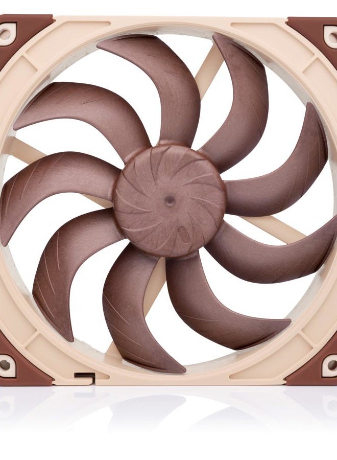 NOCTUA NF-A14x25 G2 PWM, Premium-Quality Quiet 140mm PC Fan, 4-pin (Brown) - Image 3