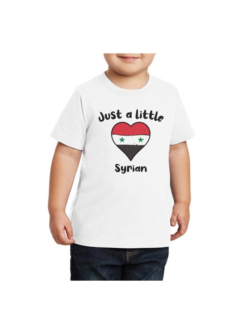 Generic - Syria Kids Boys T-Shirt–Comfortable And Soft Cotton Round Neck And Short Sleeves Tshirts–Perfect For School And Special Events - Image 1