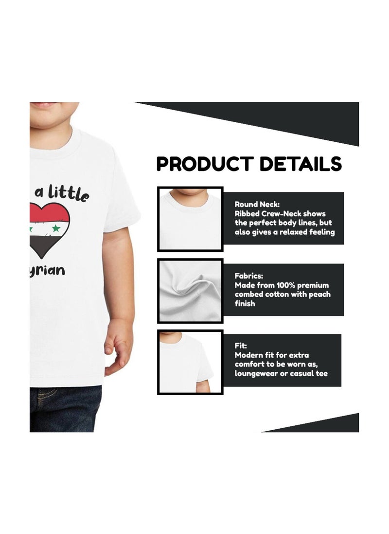 Generic - Syria Kids Boys T-Shirt–Comfortable And Soft Cotton Round Neck And Short Sleeves Tshirts–Perfect For School And Special Events - Image 1