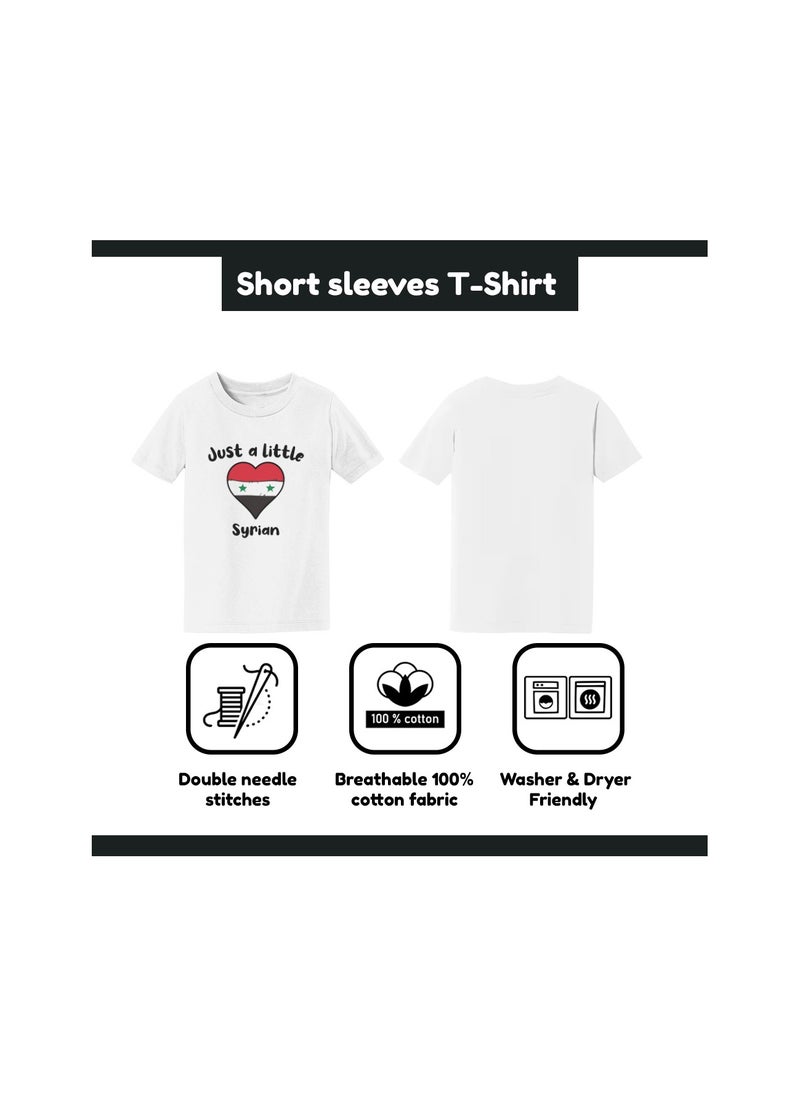 Generic - Syria Kids Boys T-Shirt–Comfortable And Soft Cotton Round Neck And Short Sleeves Tshirts–Perfect For School And Special Events - Image 1