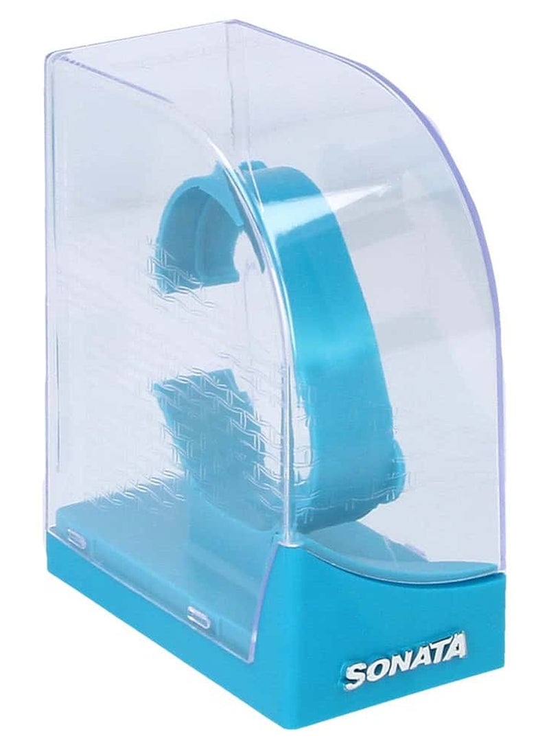 Sonata Women's Analog Round Shape Leather Wrist Watch 8141SL02 - 39.4 Mm - Image 5