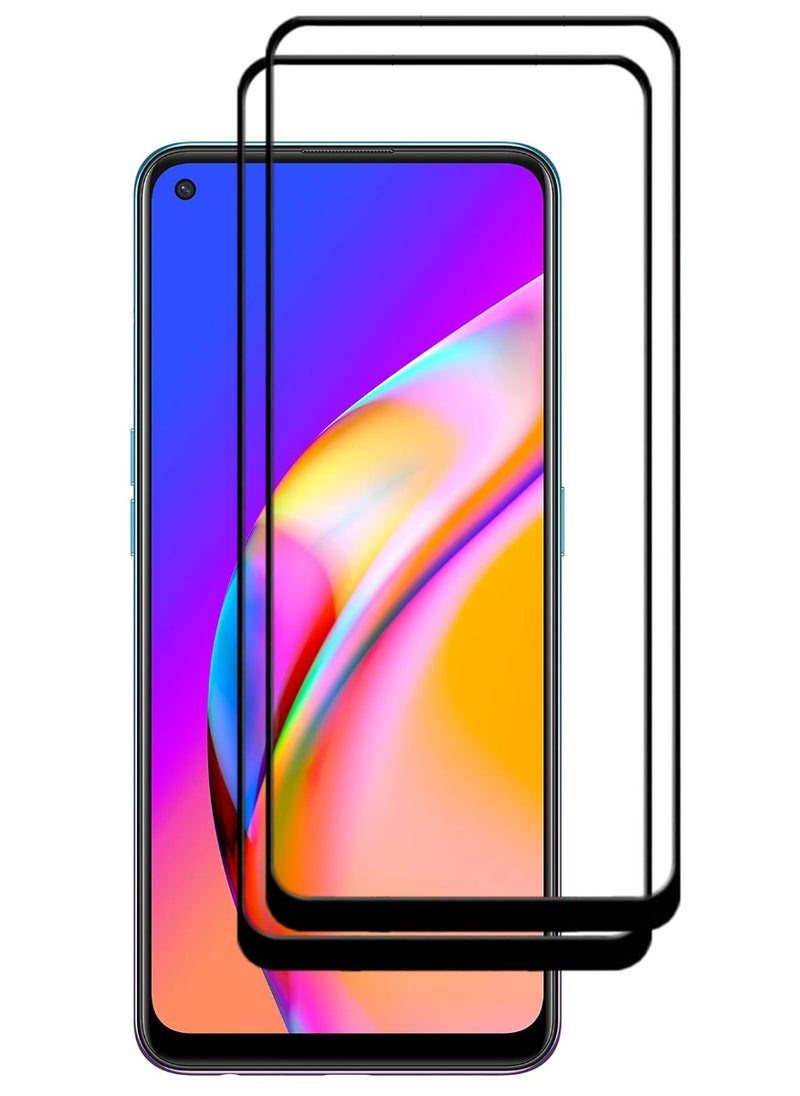 ACLIX 2 Pieces Antistatic ESD Dustproof Premium Quality High Definition Tempered Glass Screen Protector Designed For Oppo A94 5G - Image 1