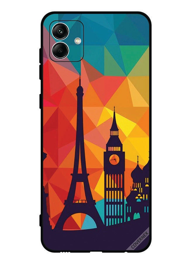 Covernex Protective Case Cover For Samsung Galaxy A04 4G Colorful Pattern Paris - Image 1