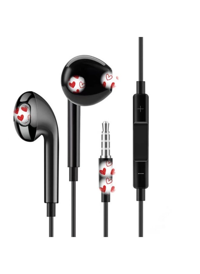 Generic - Universal Headphones For Vivo Huawei Apple 6s Millet OPPO With Microphone Karaoke In-ear Subwoofer Earphone Cable-Color:Pink Type-c Socket - Image 1