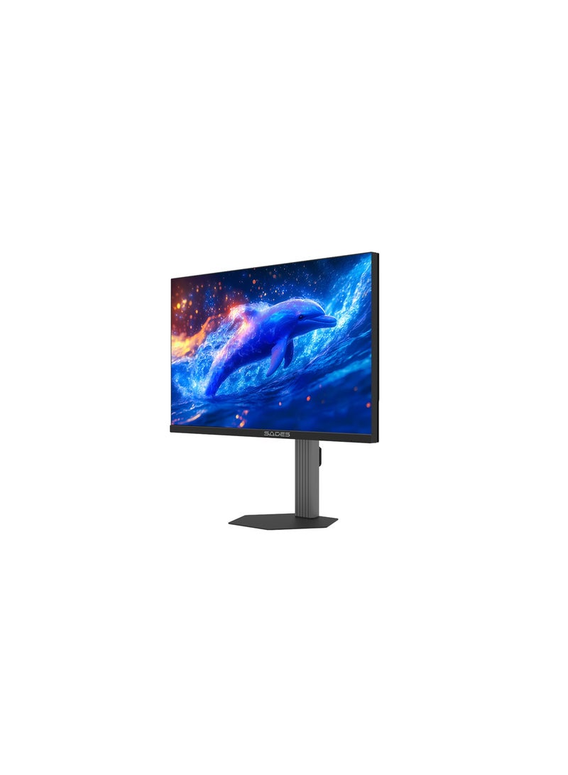 Sades BN-Dolphin 27″ 200hz QHD Flat IPS Panel Gaming Monitor, SA-F01Q27 – Black - Image 2