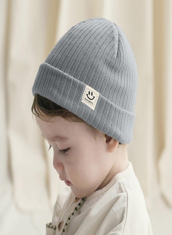 BEMBIKA Baby Cotton Cap with Safety and Comfort Baby Turban-(Grey) - Image 1
