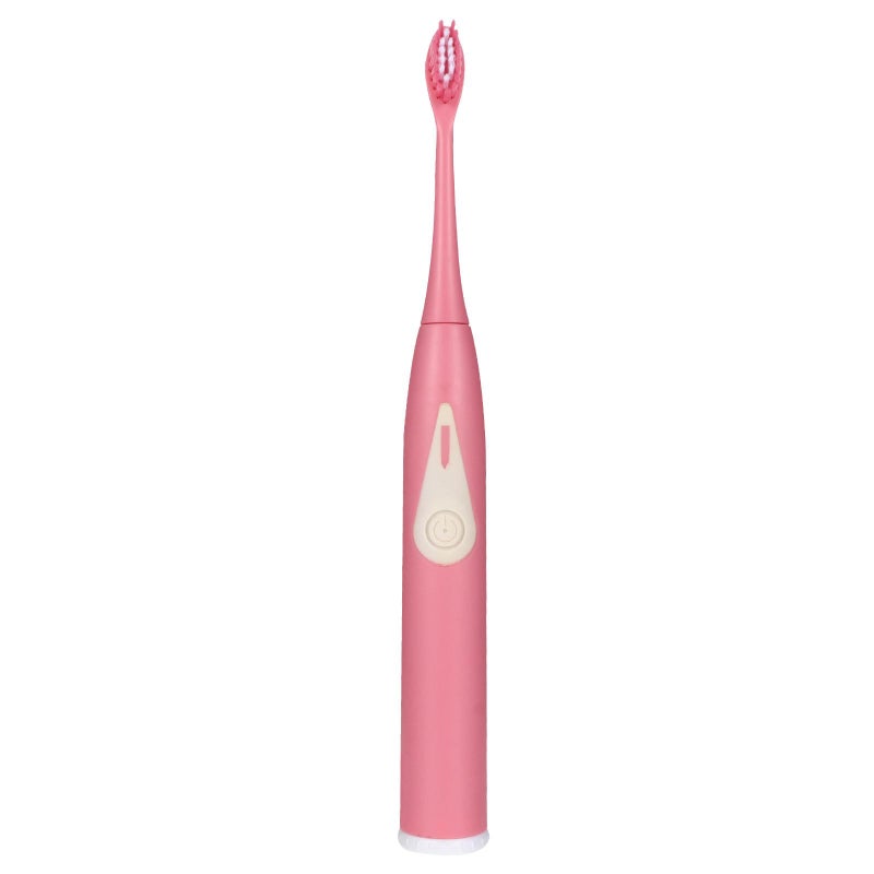 Pink Sonic Electric Toothbrush For Adults Portable Vibrating With Intelligent Cleaning - Image 2