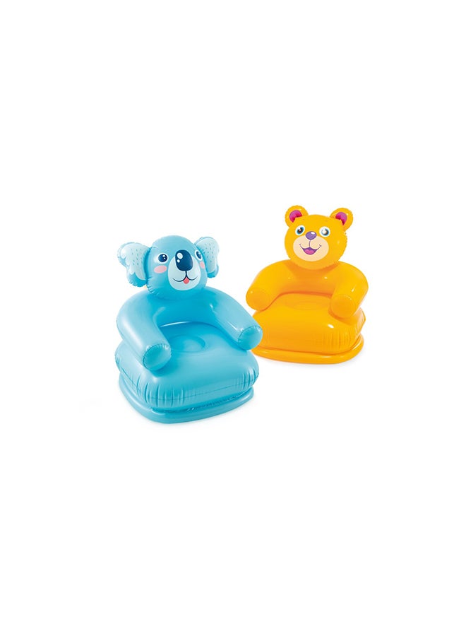 INTEX 1- Piece Happy Animal Chair Style May Vary Assorted 64cm - Image 1