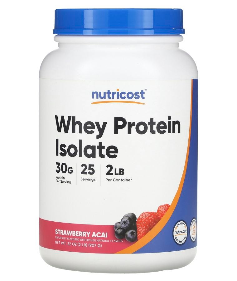 Whey Protein Isolate Strawberry Acai  2 lb (907 g)