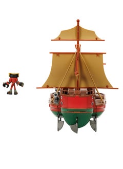 SONIC Sonic Prime 2.5" Action Figure Playset Pirate Ship  - Image 4