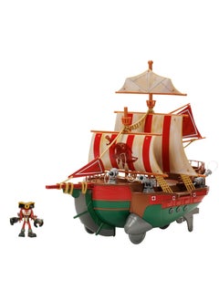 SONIC Sonic Prime 2.5" Action Figure Playset Pirate Ship  - Image 1