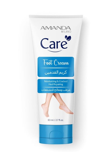 Moisturizing cream for cracked feet, 80 ml