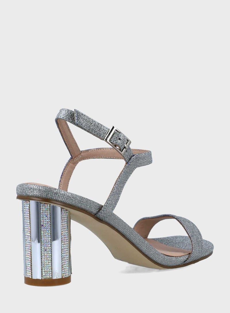 MENBUR Ankle Strap Heel Sandals - Image 3