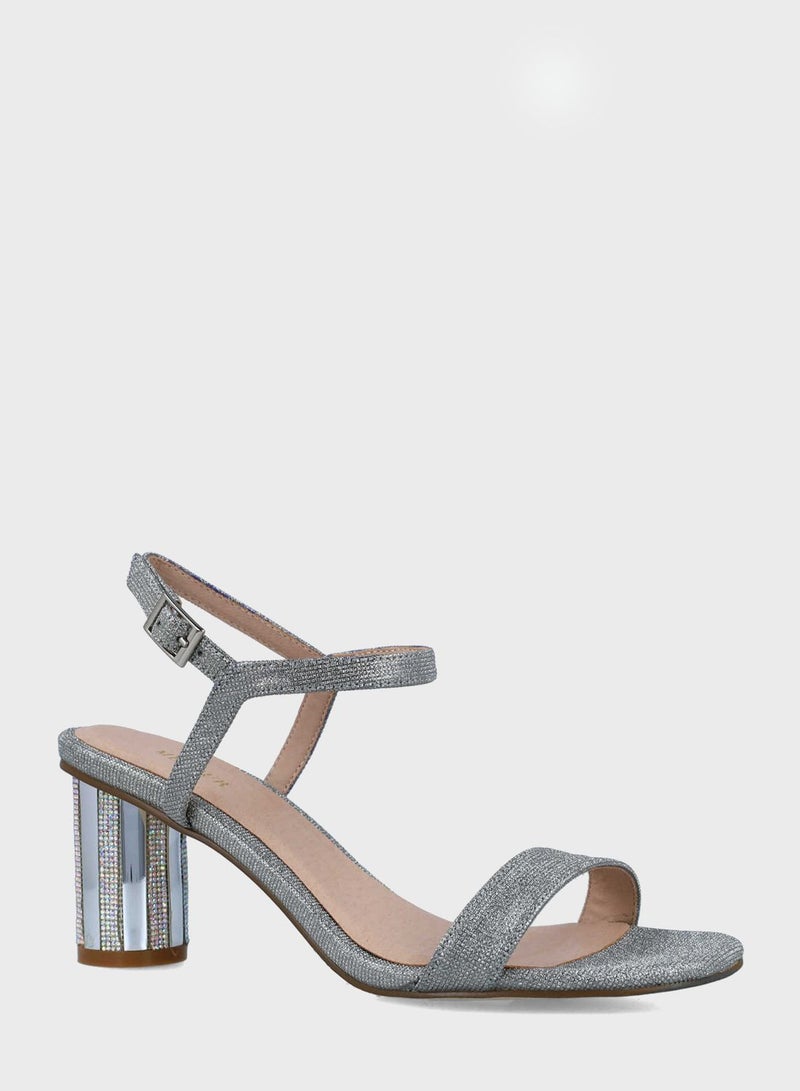 MENBUR Ankle Strap Heel Sandals - Image 2