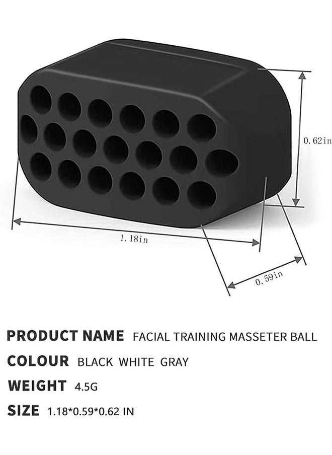 Generic 4 Pcs Jaw Exerciser  - Image 3