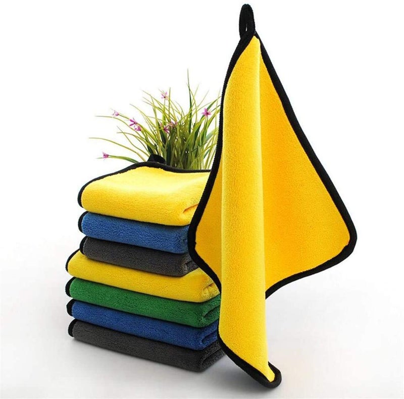 OAN Microfiber Car Cleaning Cloth for Detailing & Polishing 800 GSM, 40x30 CM Pack of 8 - Image 1