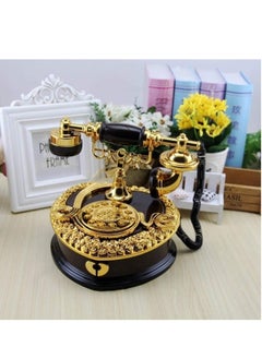 ShebSheb Music Box Heart Telephone Shaped Plastic Music Box With Drawer Decor Birthday Gift（Black）  - Image 2