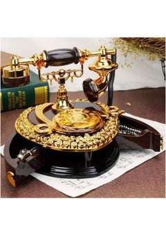 ShebSheb Music Box Heart Telephone Shaped Plastic Music Box With Drawer Decor Birthday Gift（Black）  - Image 5