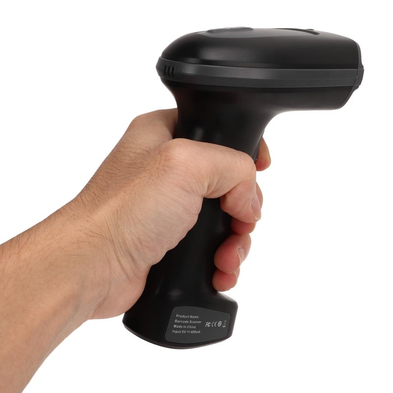 QR Code Scanner Reader Fast 2 4G Barcode Scanner With Vibration And Sound Alarm Rechargeable Battery 80m Bar Code Scanners - Image 5
