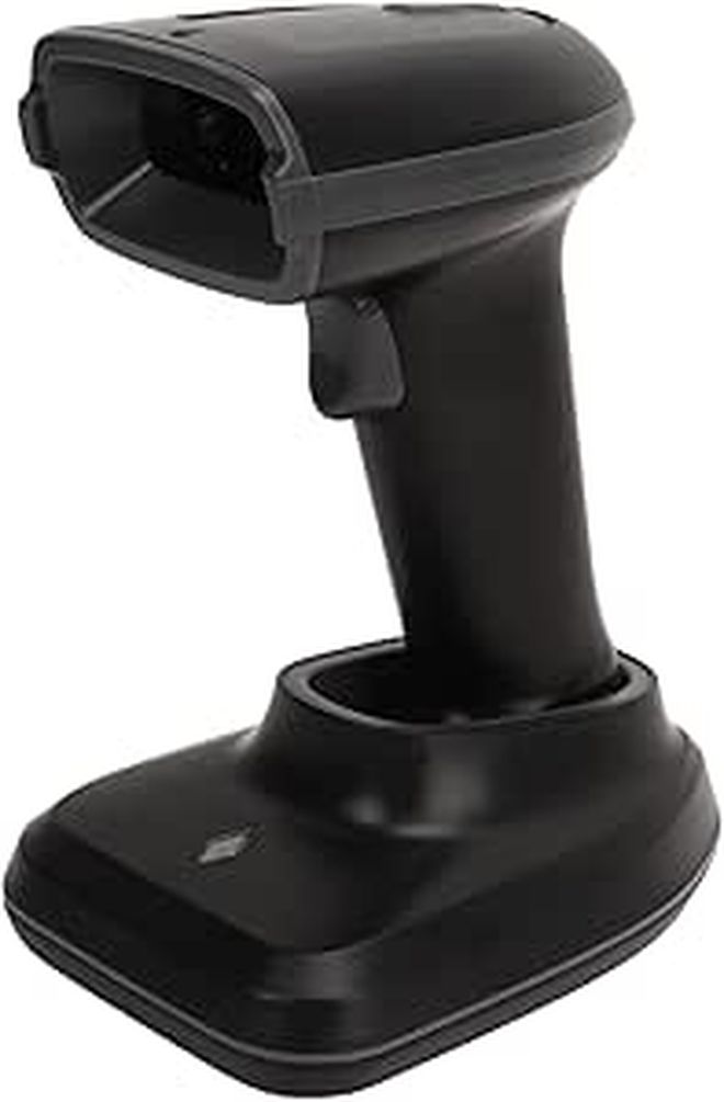 QR Code Scanner Reader Fast 2 4G Barcode Scanner With Vibration And Sound Alarm Rechargeable Battery 80m Bar Code Scanners - Image 1