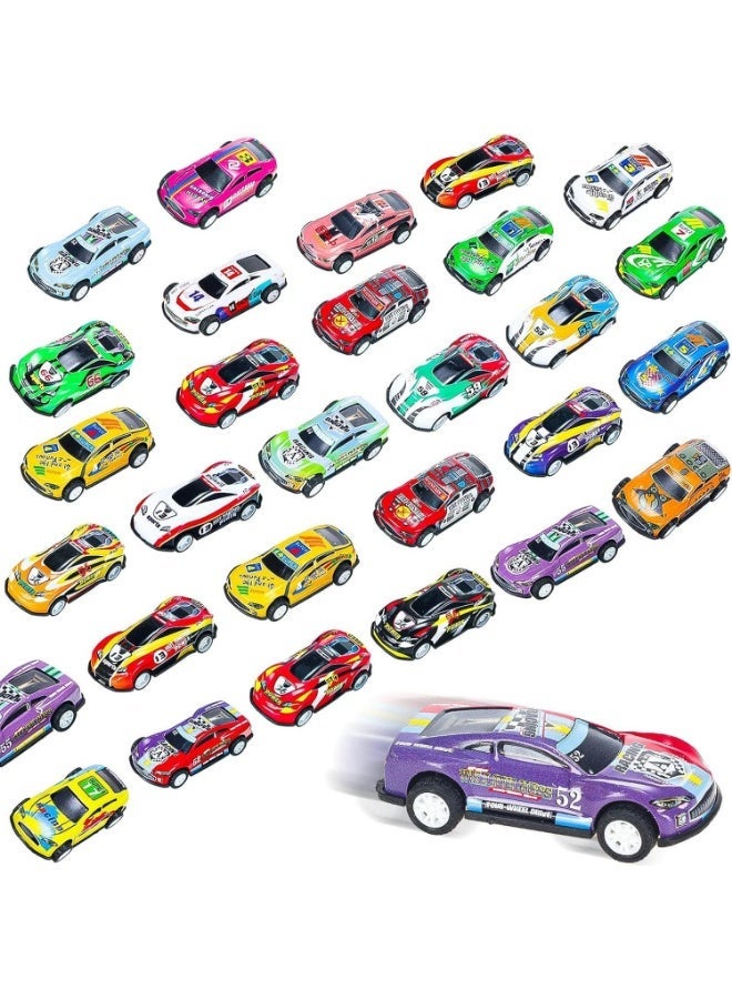 TOY GARDEN Die-Cast Metal Mini Cars, 50 Pcs Diecast Racing Car Set for Kids – Mini Sports & Race Car Collection Pack, Bulk Toy Cars Gift Set for Boys & Girls 2+ Years 3 4 5 6 7 - Image 2