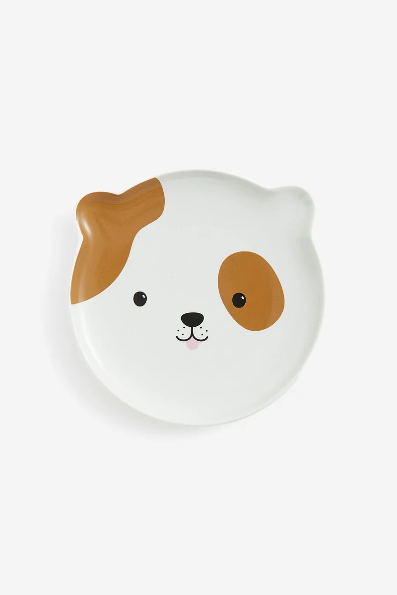 H&M Motif-Detail Porcelain Plate