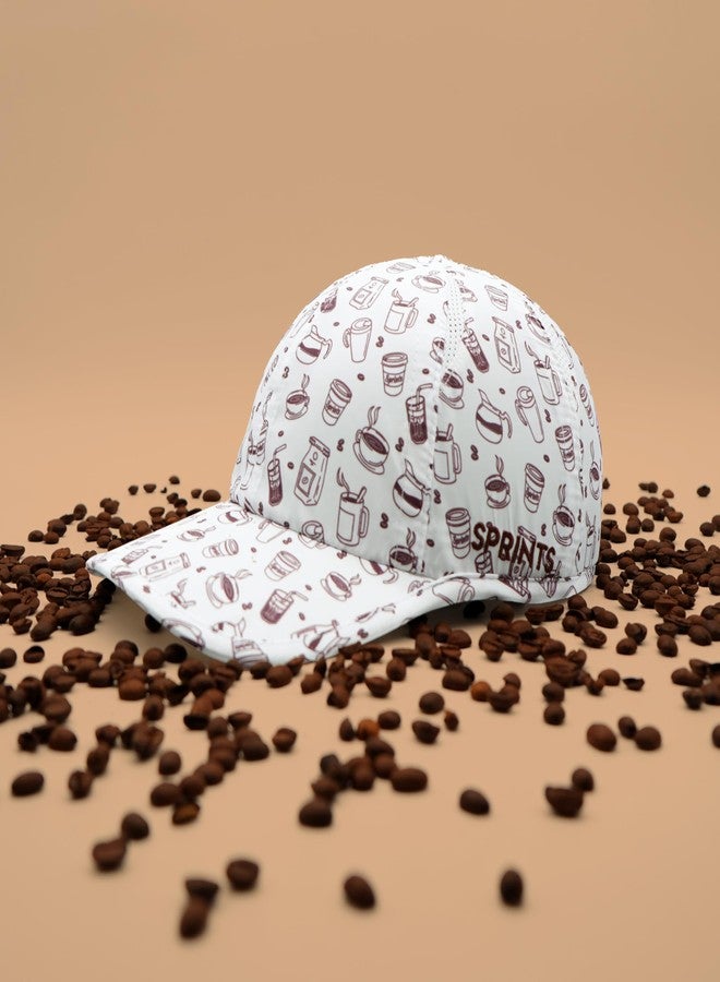 Sprints Race Day Performance Running Cap | The Lightweight, Quick Dry, Sport Hat, One Size, Unisex (Coffee Lovers) - Image 2