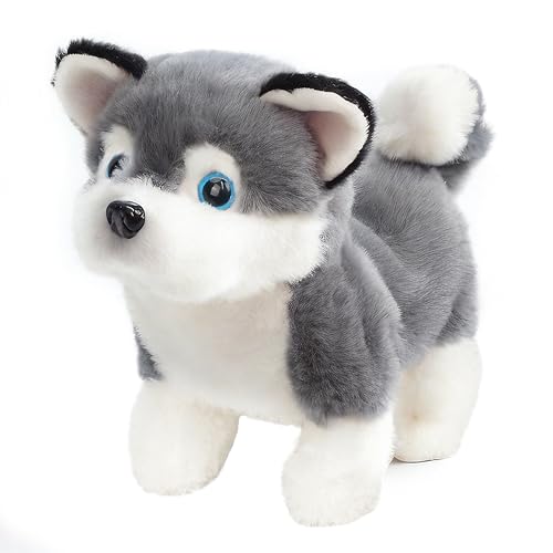 Easfan Walking Puppy Interactive Electronic Plush Husky Toy with Sounds and Movements Educational Plush Toy Birthday Gifts for Kids Girls 7 - Image 1