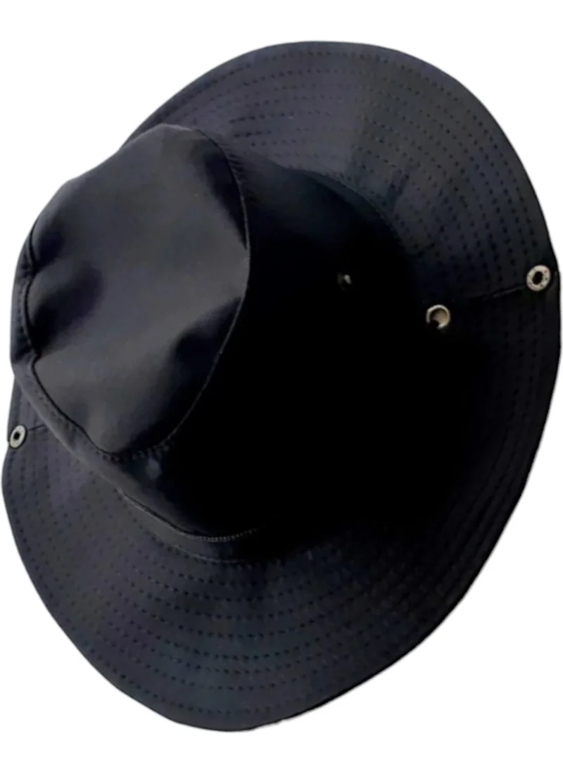 تيزجيلسين Foldable Safari Hat with Non-Flagging Pattern