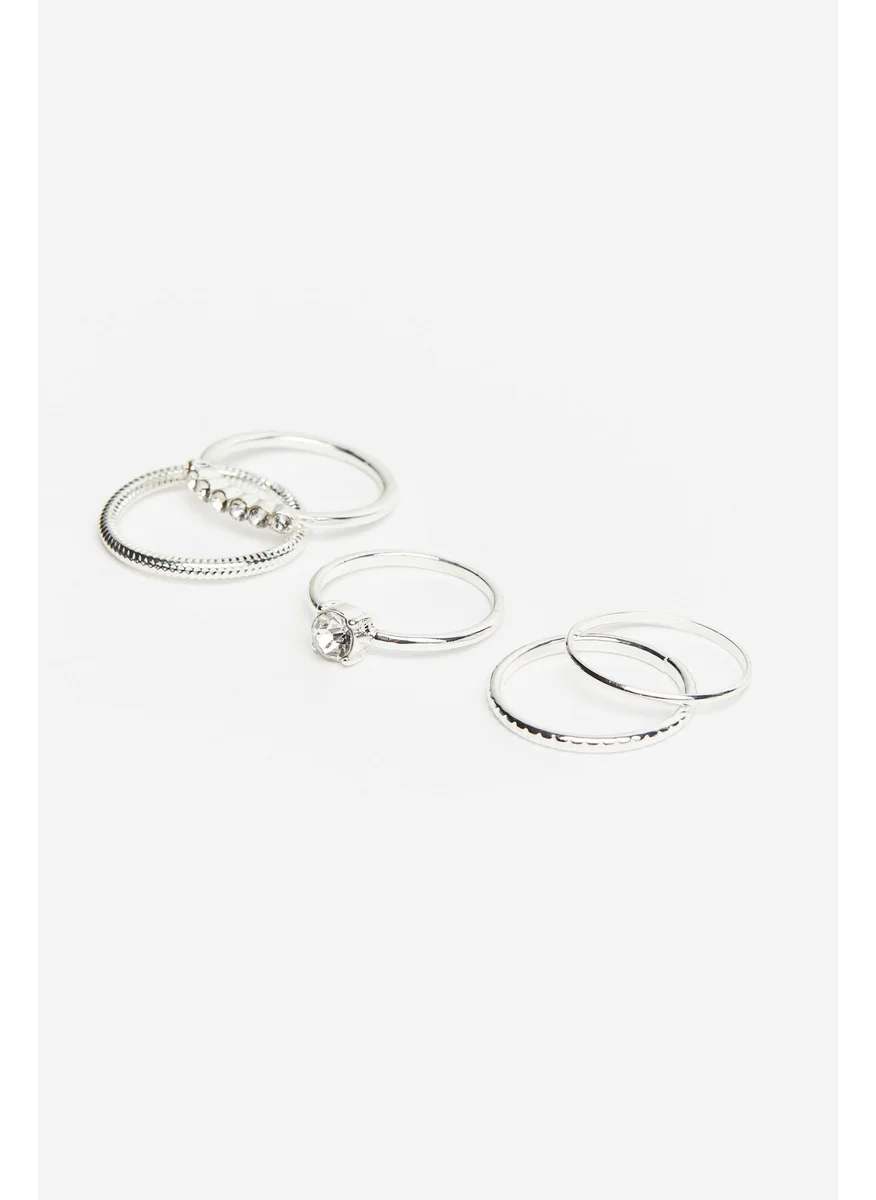 H&M 5-Pack Metal Rings