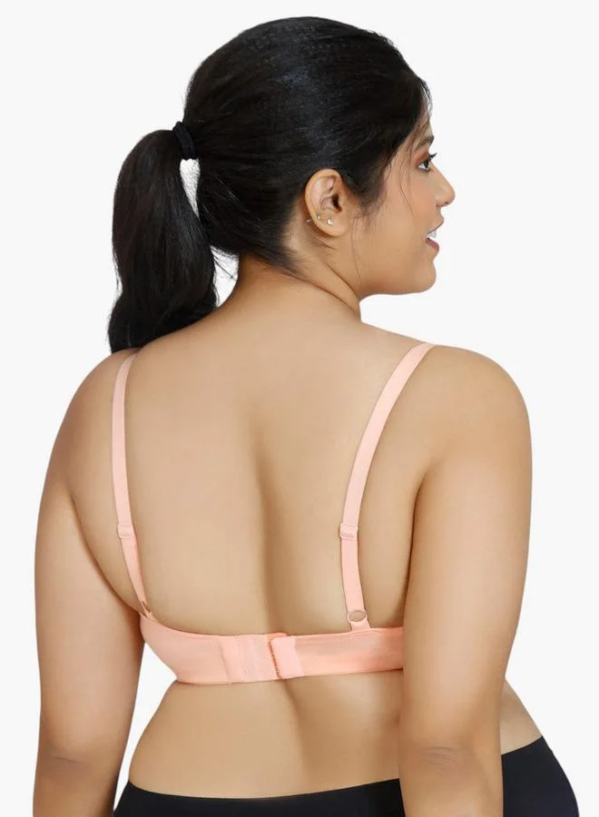 zivame Zivame Hook and Eye Detail Support Bra
