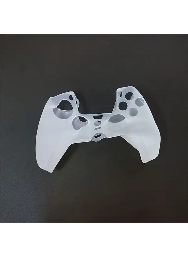 غطاء واقي لجهاز تحكم PS5 وردي، ناعم، مضاد للانزلاق، مقاوم للعرق والغبار - Image 4