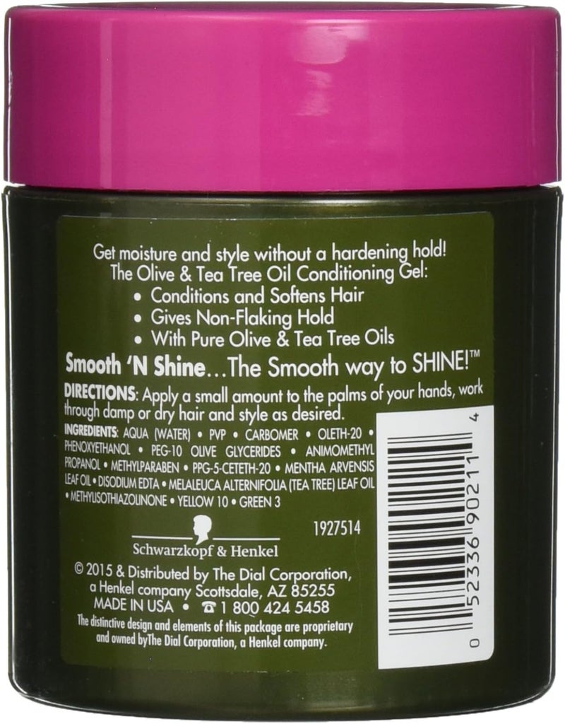 Smooth N Shine and Extra Hold Conditioning Gel 6 Ounce - Image 2