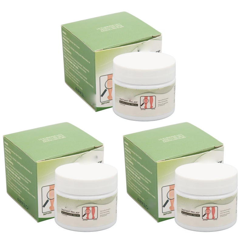 Varicose Veins Cream: 1.7 Oz Moisturizing Formula - Improve Blood Circulation Spider Veins Cream for Leg Care, Varicose Vein Relief - Image 1