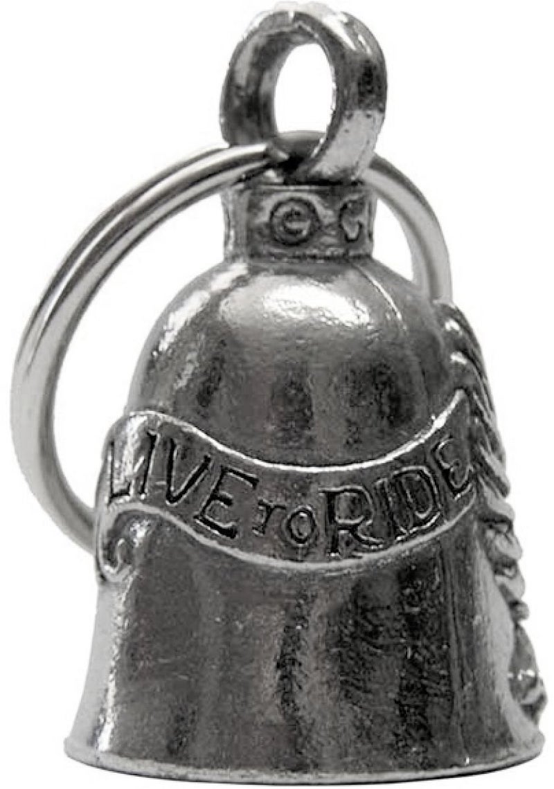 Guardian Bell Guardian Live to Ride Ride to Live Motorcycle Biker Luck Riding Bell or Key Ring - Image 2