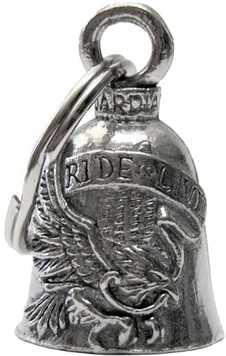 Guardian Bell Guardian Live to Ride Ride to Live Motorcycle Biker Luck Riding Bell or Key Ring - Image 4
