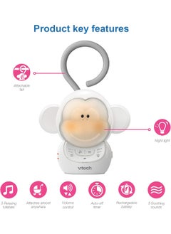 vtech VTech BC8211 Myla the Monkey Baby Sleep Soother with a White Noise Sound Machine  - Image 2