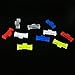 URIMPAVIDO 20PCS Servo Cable Clip Lock Servo Extension Cable Connector Clip Lead Wire Lock for RC Airplane Car Boat RC Toy DIY Model Part Blue - Image 3