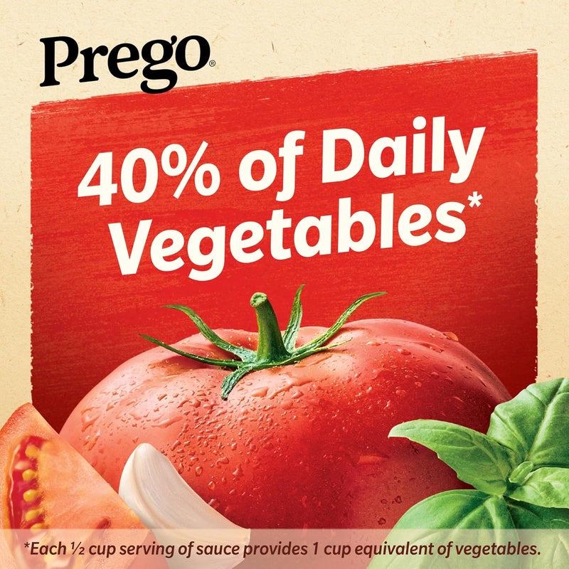 Prego Traditional Pasta Sauce, 45 Oz Family Size Jar - Image 4