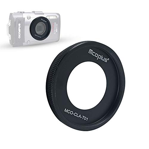 Mcoplus Aluminum Alloy Conversion Lens Ring Adapter as CLA-T01 for Olympus Cameras TG-6,TG-5,TG-4,TG-3,TG-2,TG-1,40.5mm Ring Mount for Filter or Wide Angle Lens - Image 1