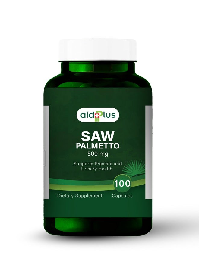 Aidplus Saw Palmetto 500 mg – 100 Capsules - Image 1