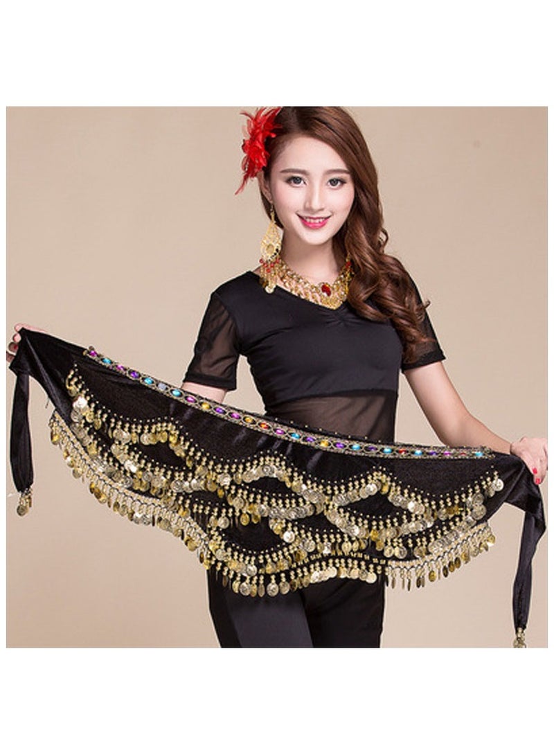 Belly Dance Hip Scarf  Belly Dancer Costumes For Women Dancing Waist Chain 