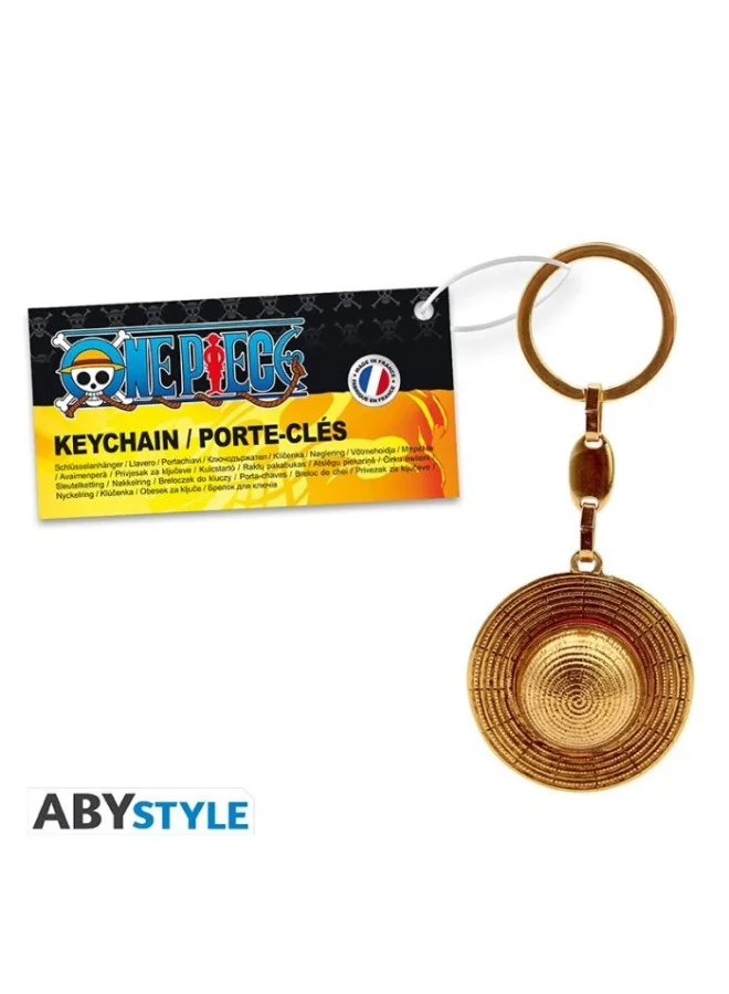 ABYstyle ABYstyle One Piece - Keychain 3D "Strawhat" Made In France