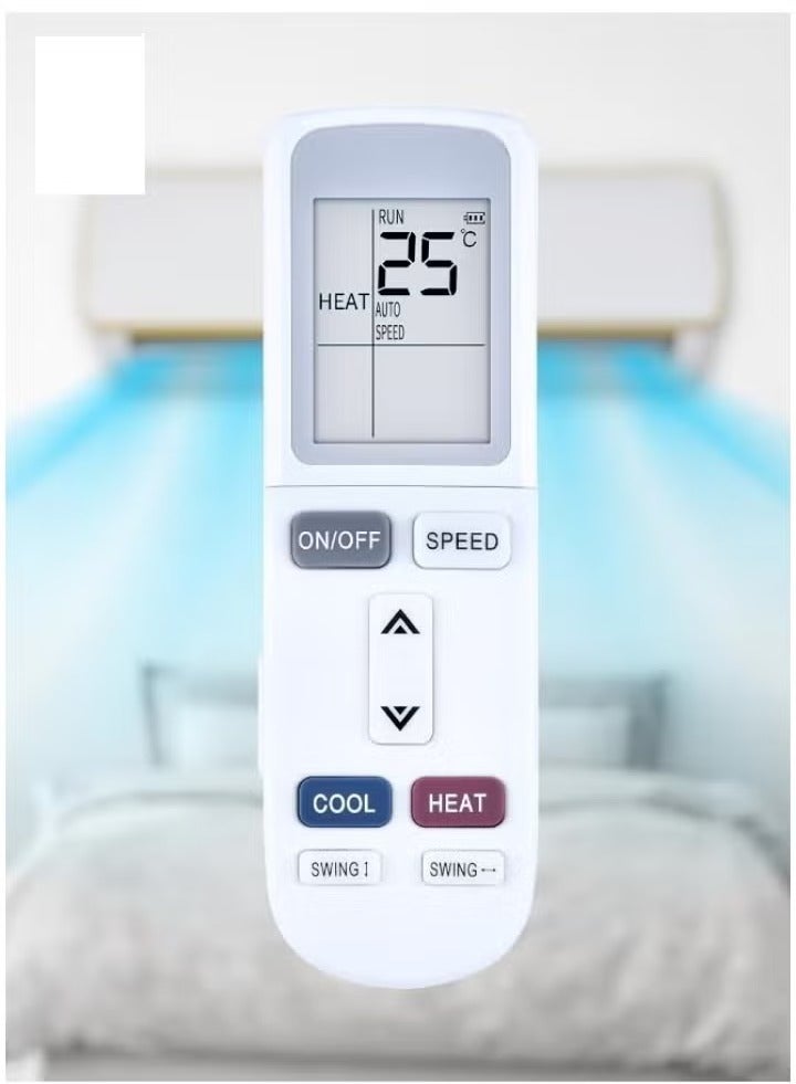 TIGER New Remote Control for AUX, Rinnai, Akai, Besat, Shownic, Frego Air Conditioners - Compatible with YKR-L/101E, YKR-L/102E, YKR-L/103E Models - Easy-to-Use, High-Performance Remote Control - Image 2