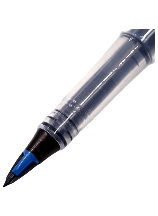 Pentel Trj50-Co Large Class Blue Signature Pen, Stylish 0.7-2.0Mm, Business Direct Liquid Hand-Drawn Comic Pen, Sketching And Outlining Pen, Blue Single Pen - Image 1