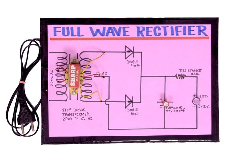 DIETURY Science Projects Full Wave Rectifier - Image 1