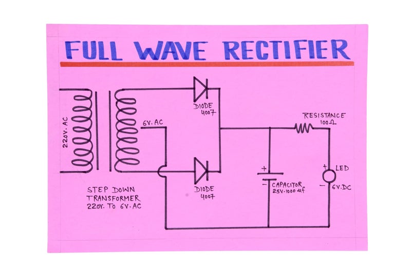 DIETURY Science Projects Full Wave Rectifier - Image 4