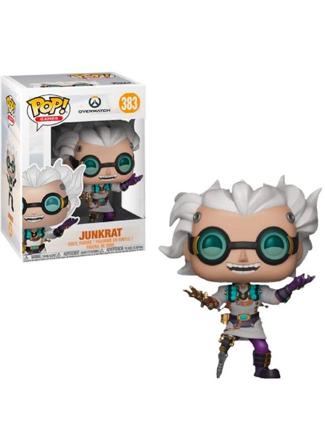 Funko Pop! Games 383 Overwatch Junkrat Dr. Junkenstein (Box Lunch Exclusive)  - Image 2